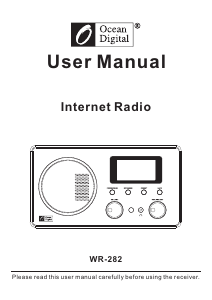 Manual Ocean Digital WR-282 Radio