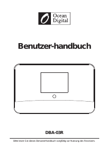 Bedienungsanleitung Ocean Digital DBA-03R Radio