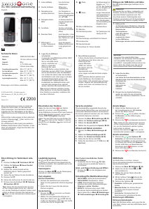 Bedienungsanleitung Swisstone SC 560 Handy