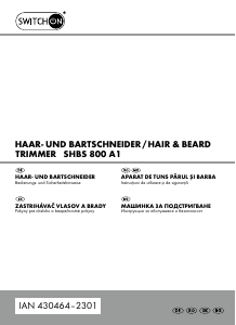 Manual Switch On IAN 430464 Trimmer de barba