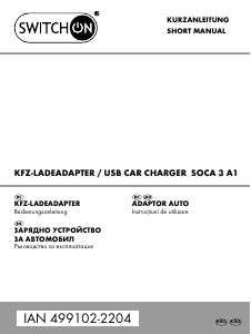 Manual Switch On IAN 499102 Incărcător auto