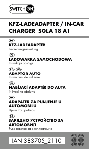 Instrukcja Switch On IAN 383705 Ładowarka samochodowa