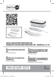 Bedienungsanleitung Switch On SOMPSA 3.7 A1 Maniküre-pediküre set