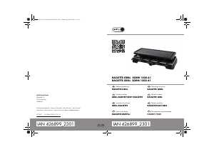 Instrukcja Switch On IAN 426899 Grill Raclette