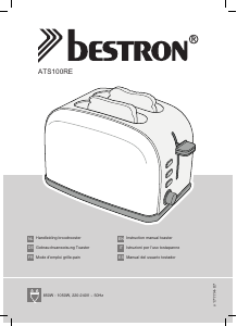 Bedienungsanleitung Bestron ATS100RE Toaster