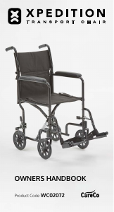 Manual Xpedition WC02072 Wheelchair