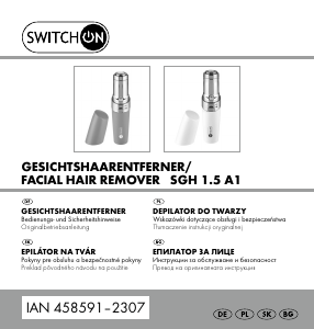 Bedienungsanleitung Switch On IAN 458591 Epilierer
