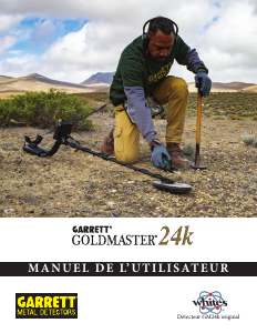 Mode d’emploi Garrett Goldmaster 24K Détecteur de métaux