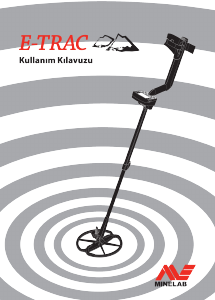 Kullanım kılavuzu Minelab E-TRAC Metal detektörü