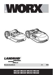 Bedienungsanleitung Worx WR143E Landroid M Rasenmäher