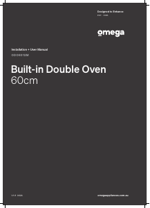 Manual Omega ODO6012M Oven