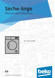 Mode d’emploi BEKO DS 7333 GA0W Sèche-linge