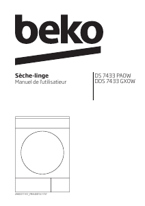 Mode d’emploi BEKO DS 7433 PA0W Sèche-linge