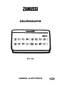 Käyttöohje Zanussi ZFC 145 Pakastin