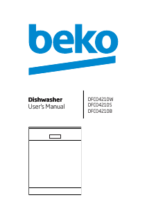 Manual BEKO DFC 04210 Dishwasher