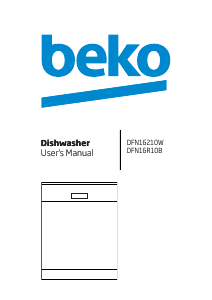 Bruksanvisning BEKO DFN 16R10 Diskmaskin