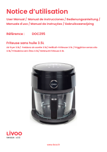 Manuale Livoo DOC295 Friggitrice