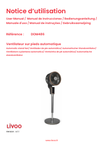 Mode d’emploi Livoo DOM486 Ventilateur