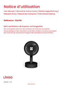 Manuale Livoo TEA310J Ventilatore