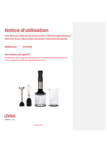 Manuale Livoo DOP246 Frullatore a mano