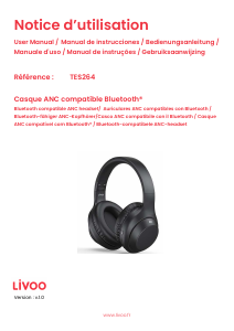 Mode d’emploi Livoo TES264G Casque