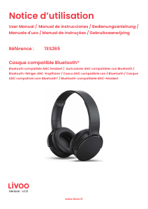 Manual Livoo TES265G Headphone