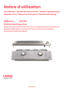 Manual Livoo DOC302 Hob