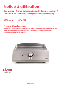 Handleiding Livoo DOC292 Kookplaat