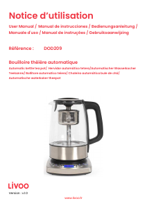 Handleiding Livoo DOD209 Waterkoker