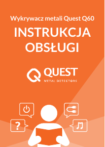 Instrukcja Quest Q60 Wykrywacz metali