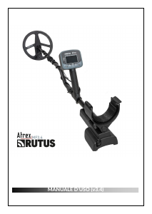 Manuale RUTUS Atrex MF3.4 Rilevatore di metalli