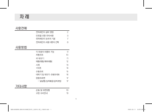 사용 설명서 클라쎄 NKRL260DBK 전자렌지