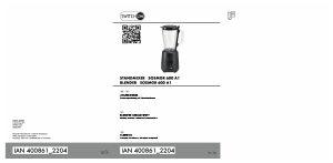 Bedienungsanleitung Switch On IAN 400861 Standmixer