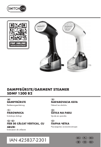 Instrukcja Switch On SDMF 1300 B2 Parowiec do odzieży