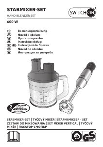 Instrukcja Switch On HB-G0212 Blender ręczny