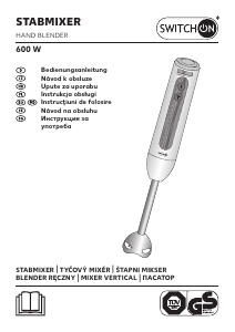 Instrukcja Switch On HB-H1701 Blender ręczny