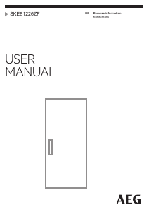 Bedienungsanleitung AEG SKE81226ZF Kühlschrank