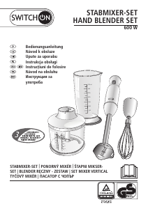 Bedienungsanleitung Switch On HB-F0111 Stabmixer