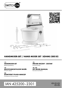 Bedienungsanleitung Switch On SOHMS 300 D2 Handmixer