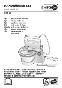 Instrukcja Switch On HM-F0101 Mikser ręczny