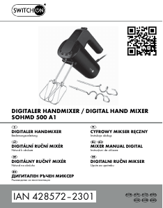 Bedienungsanleitung Switch On IAN 428572 Handmixer