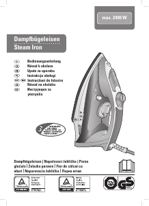 Manuál Kaufland IS-D0401 Žehlička