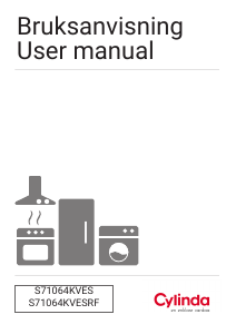 Handleiding Cylinda S 71064 KVESRF Fornuis