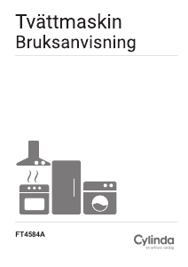 Bruksanvisning Cylinda FT 4584A Tvättmaskin