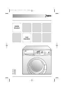 Manuale Zoppas P508 Lavatrice