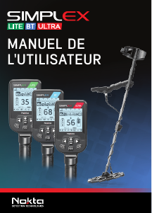 Mode d’emploi Simplex Lite Détecteur de métaux