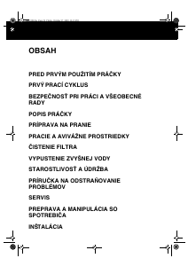 Návod Whirlpool AWT 2280 Práčka