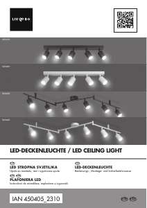 Priručnik LIV&BO IAN 450405 Svjetiljka