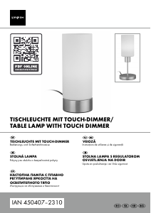 Bedienungsanleitung LIV&BO IAN 450407 Leuchte