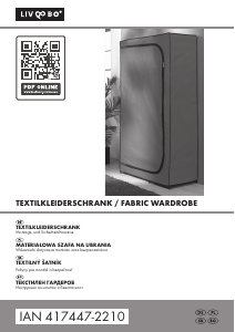 Bedienungsanleitung LIV&BO IAN 417447 Kleiderschrank